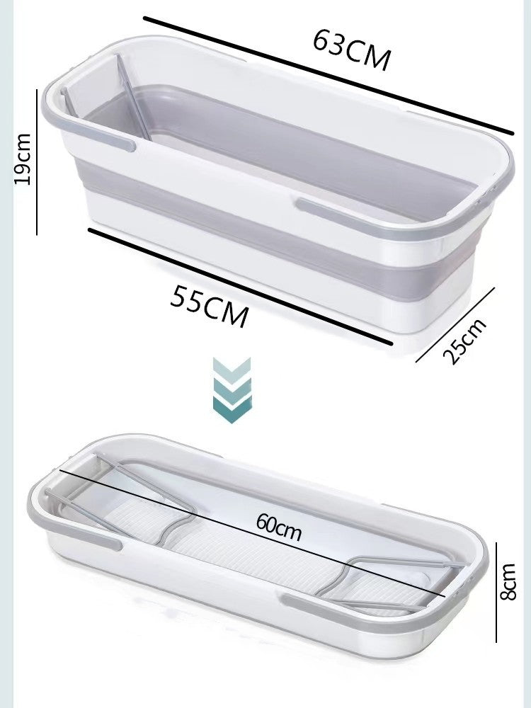 Large Folding Mop Bucket For Household Use