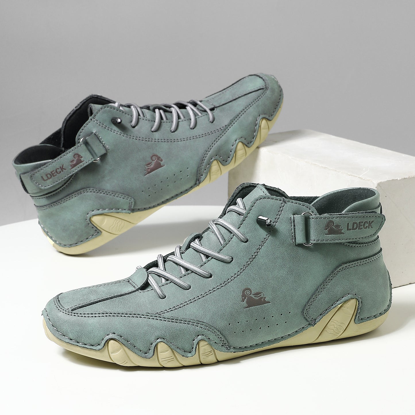 High Top Octopus Men's Shoes